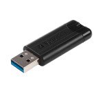 Clé USB 3.0 Verbatim PinStripe noire 256 Go