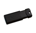 Clé USB 3.0 Verbatim PinStripe noire 256 Go