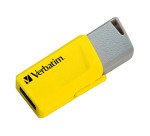 Pack de 3 clés USB 3.0 Verbatim Store 'n' Click rétractables rouge / bleu / jaune 16 Go