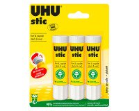 Glue stick Uhu permanent 21 g - Set of 3