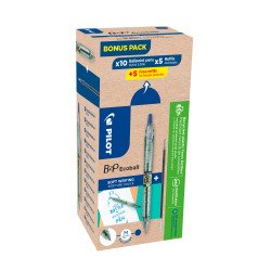 Penne gel Pilot B2P 10 penne + 10 refill Tratto Blu 20 unità