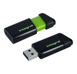 Memoria USB Integral 128GB USB-A 2.0 DRIVE PULSE GREEN Verde