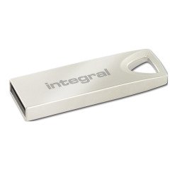 Integral USB-Stick aus Metall Arc 64 GB USB 2.0 (USB-A) Silber