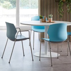 Chaise De Frill avec accoudoirs