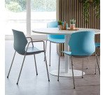 Chaise De Frill avec accoudoirs