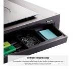 Supporto Monitor Fellowes Designer Suites nero 406 x 238 x 111 mm