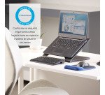 Supporto notebook Fellowes Designer Suites nero 330 x 305 x 101 mm