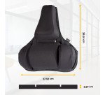 Support dorsal Premium noir