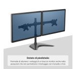 Fellowes braccio monitor doppio con piedistallo Professional Series Altezza regolabile 32 pollici nero