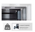 Supporto per il monitor Fellowes Plus grigio 346 x 336 x 16,19 mm