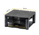 Supporto per il monitor Fellowes Plus grigio 346 x 336 x 16,19 mm