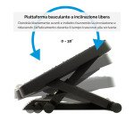 Poggiapiedi Fellowes 8067001 nero 450 x 336 x 100 mm