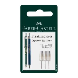 FABER-CASTELL Gomme de rechange pour portemine TK-FINE