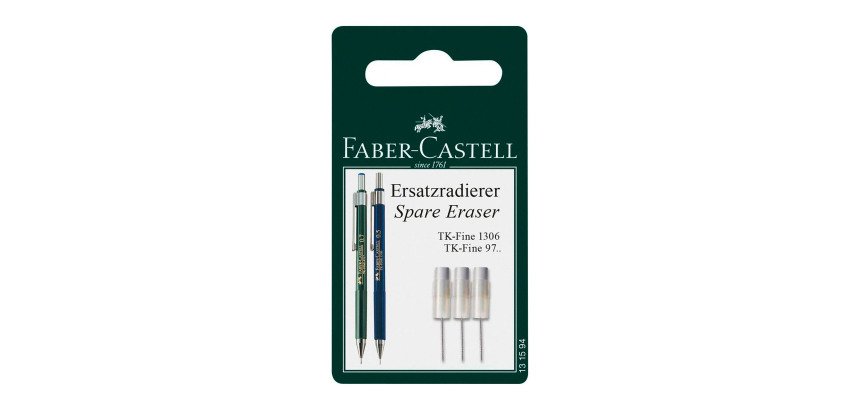 FABER-CASTELL Gomme de rechange pour portemine TK-FINE