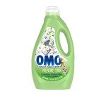 Lessive liquide Omo Jasmin & fleurs de coton - 40 lavages - Bidon de 1,8 L