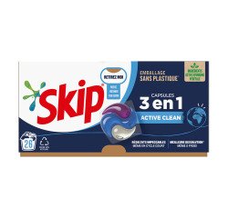 Laundry detergent capsules Skip Active Clean 3 in 1 - 26 washes