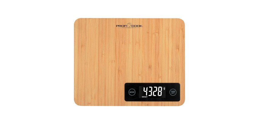 Balance de cuisine en bambou PC-KW 1271