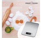 Balance de cuisine PC-KW 1061, acier inoxydable