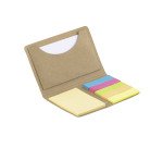 Pochette bloc mémo et marque-pages publicitaire - marquage 1 couleur