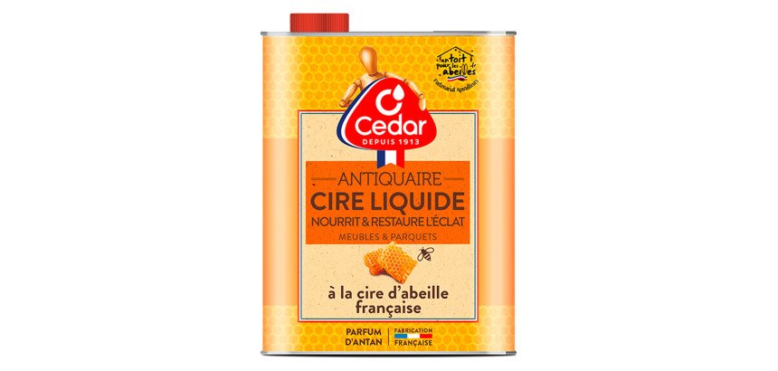 Cire liquide O'Cedar Antiquaire - Bidon de 700 ml