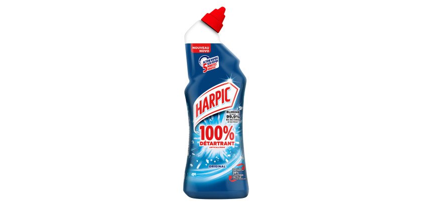 Gel WC Harpic 100 % détartrant - Flacon de 750 ml