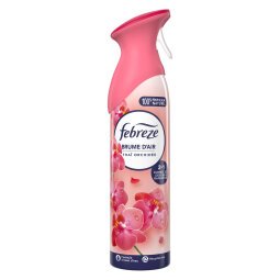 Pack 2 désodorisants Febreze Brume d'air Thaï orchidée aérosol 185 ml + 1 aérosol OFFERT