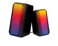 Altavoces con cable y Bluetooth retroiluminados T'nB 2 x 3 W