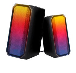 Altavoces con cable y Bluetooth retroiluminados T'nB 2 x 3 W