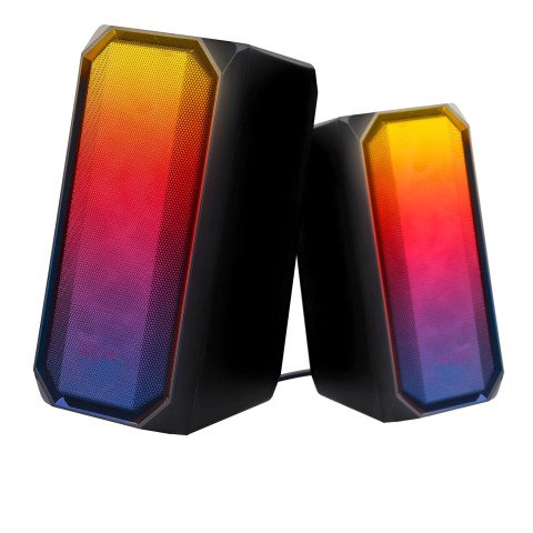 Altavoces con cable y Bluetooth retroiluminados T'nB 2 x 3 W