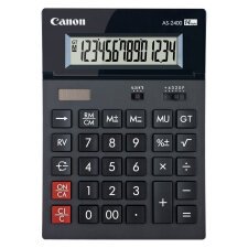 Calculatrice bureau Canon AS-2400 noir