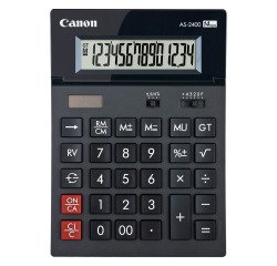 Calculatrice bureau Canon AS-2400 noir