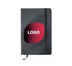 Carnet publicitaire piqué 14 x 21 cm ligné 192 pages - marquage multicolore