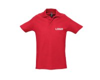 Short-sleeved unisex promotional polo shirt by Sol's - 1-color printing.