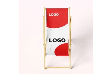 Ligstoel personaliseerbaar wit