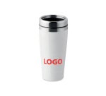 Mug isotherme publicitaire en acier inoxydable-  40 cl - marquage 1 couleur
