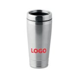 Mug isotherme publicitaire en acier inoxydable-  40 cl - marquage 1 couleur