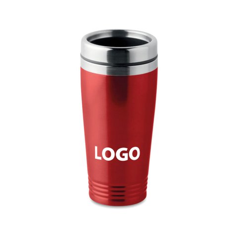 Thermosbeker promotieartikel in RVS - 40 cl - 1 kleur opdruk