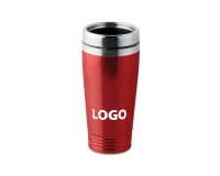 Promotional stainless steel insulated mug - 40 cl - 1 color imprint