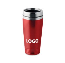 Promotional stainless steel insulated mug - 40 cl - 1 color imprint