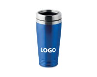 Promotional stainless steel insulated mug - 40 cl - 1 color imprint