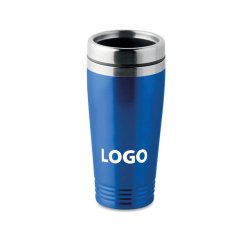 Mug isotherme publicitaire en acier inoxydable-  40 cl - marquage 1 couleur