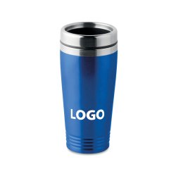 Mug isotherme publicitaire en acier inoxydable-  40 cl - marquage 1 couleur