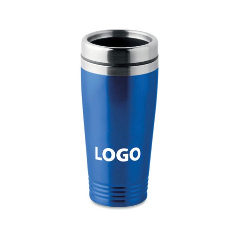 Mug isotherme publicitaire en acier inoxydable-  40 cl - marquage 1 couleur