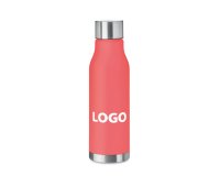 Thermos bottle customizable red - Capacity 0.6 L