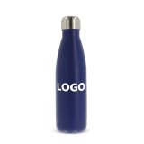 Bouteille isotherme publicitaire en acier inoxydable - Contenance 0,5 L - marquage 1 couleur