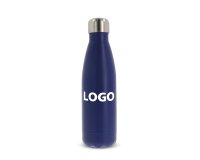 Promotional stainless steel insulated water bottle - Capacity 0.5 L - 1-color printing