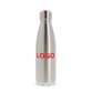 Bouteille isotherme publicitaire en acier inoxydable - Contenance 0,5 L - marquage 1 couleur