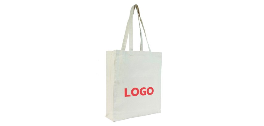 Promotional Cotton Tote Bag 180 g/m² - 16 L - single color or multicolor printing