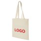 Sac en coton publicitaire Tote Bag 140 g/m² - 10 L - marquage 1 couleur