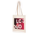 Sac en coton publicitaire Tote Bag 180 g/m² - 10 L - marquage multicolore